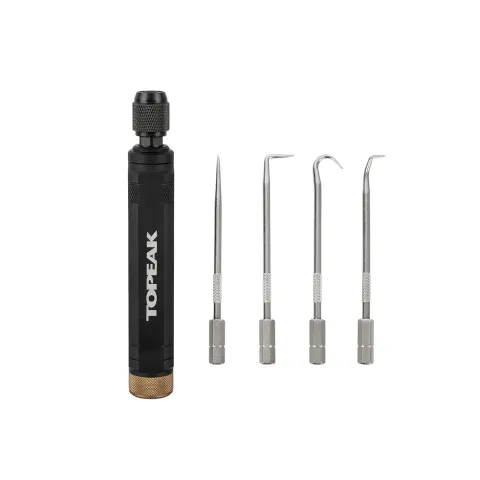 Набір гачків та шил Topeak Utility Tool Pick, 4 шт. + тримач, сталь/алюміній, 116 г
