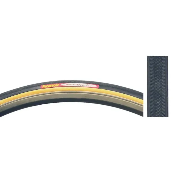 Однотрубка шосейная Panaracer Practice 700x22.5C чорн/жовт Однотрубка шосейная Panaracer Practice 700x22.5C чорн/жовт