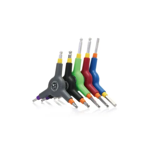 Ключ шестигранний Fouriers Ball Wrench 80мм 4/5/6мм