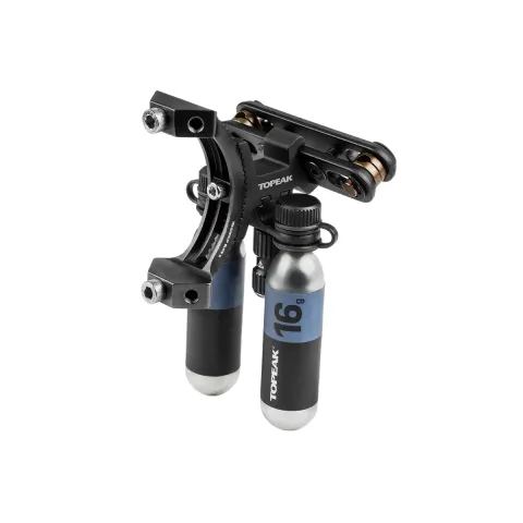 Кронштейн підсід Topeak Tri-Backup Elite 2 (з насосом AirBooster та 2 картриджами CO2 16 г)