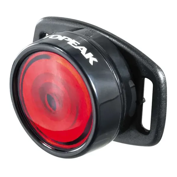 Фара на шлем или сумку Topeak Taillux, 0.5 Вт, красные диоды, 3 функции, питание CR2032, 24 г