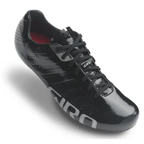 Велотуфлі шосе Giro Empire SLX чорний/сріблястий 43.5