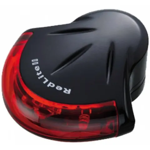 Задняя фара Topeak RedLite II, 5 кд, 4 красных диода, 2 функции, питание от батареек