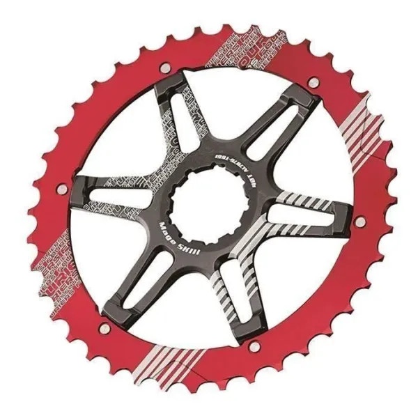 Зірка задня MTB Fouriers Shimano 10шв алю 42Т+сталь 16Т Зірка задня MTB Fouriers Shimano 10шв алю 42Т+сталь 16Т