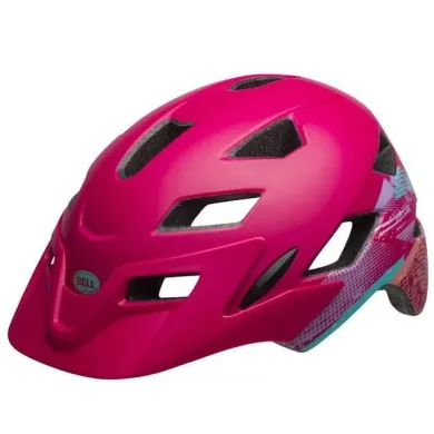 Шолом велосипедний дитячий Bell Sidetrack Berry Gnarly 47-54см