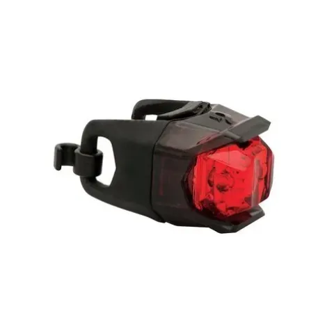 Задняя велофара Blackburn Click Rear, 2 светодиода, 2 режима, батарейка CR2032, чёрная