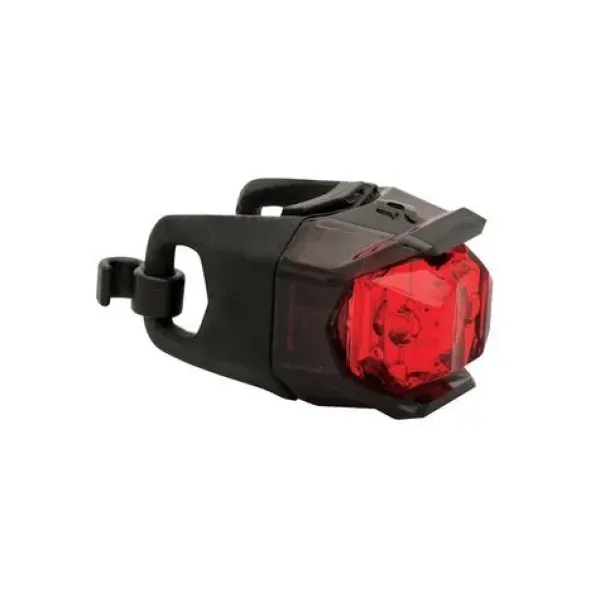 Задня велофара Blackburn Click Rear, 2 світлодіоди, 2 режими, батарейка CR2032, чорна