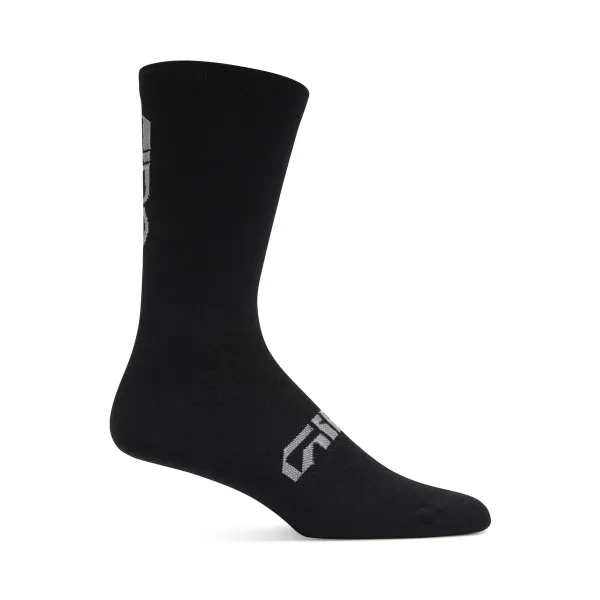 Шкарпетки Giro Seasonal Merino 26 чорний/сірий 43-45