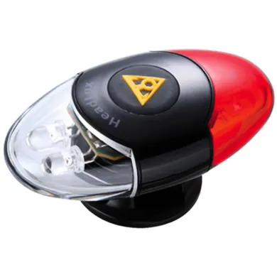 Фара на шлем Topeak Headlux 2, белые и красные светодиоды, 3 функции