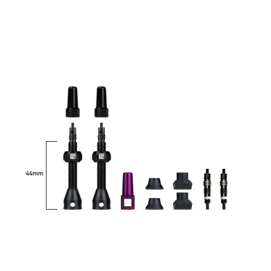 Вентиль безкамерний Dynamic Barkeeper Tubeless Valves 44 мм чорний
