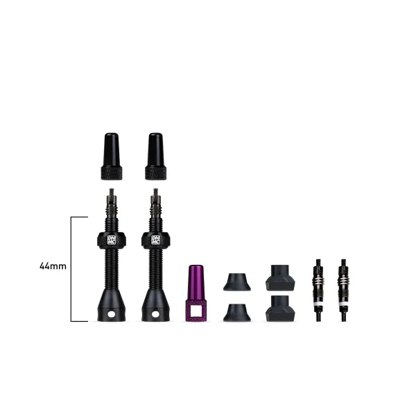 Вентиль безкамерний Dynamic Barkeeper Tubeless Valves 44 мм чорний Вентиль безкамерний Dynamic Barkeeper Tubeless Valves 44 мм чорний