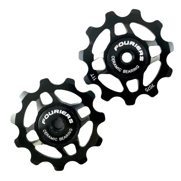 Ролики заднього перемикача Fouriers Shimano/Campagnolo Ceramic 11/11T Full CNC алю Ролики заднього перемикача Fouriers Shimano/Campagnolo Ceramic 11/11T Full CNC алю