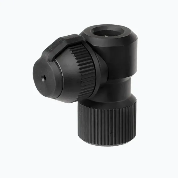 Насос для баллонов CO2 Topeak Nano AirBooster L, алюминиевый, черный, 12.6 г