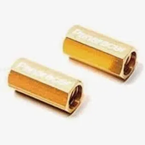 Ковпачки на вентиль Panaracer Valve Core Tool 7615 алюмінієві золоті 2 шт