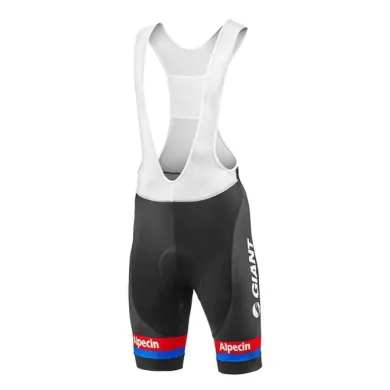 Велотруси з лямками Giant Alpecin Team Replica Чорн/Біл M