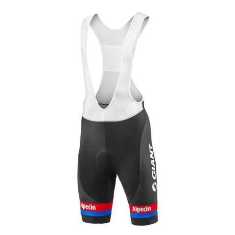 Велотруси з лямками Giant Alpecin Team Replica Чорн/Біл M