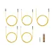 Набір для внутрішньої прокладки кабелів/гідроліній Topeak Internal Cable Routing Set