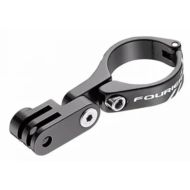 Кронштейн Fouriers S020 для GoPro на винос сідла 27.2/31.6 мм чорний