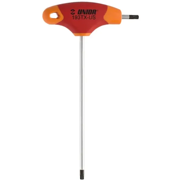 Ключ TORX з Т-подібною рукояткою Unior Tools TX 40 Ключ TORX з Т-подібною рукояткою Unior Tools TX 40