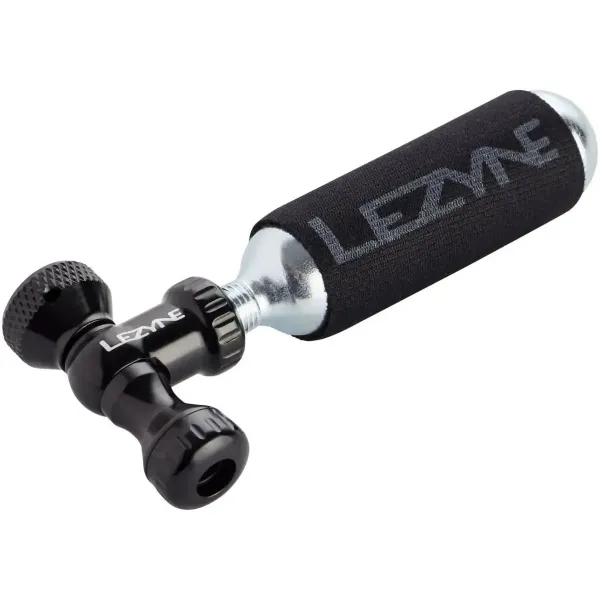 Насос LEZYNE CONTROL DRIVE CO2 з 16г балоном Чорний