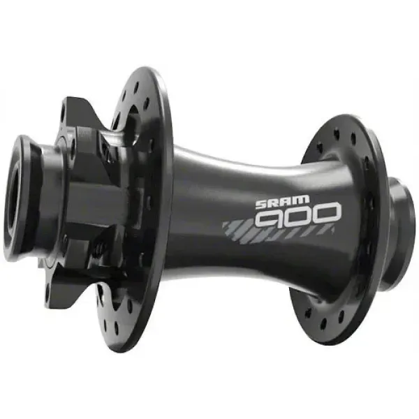 Передняя втулка SRAM 900, 28 отверстий, 15x110 мм, диск 6 болтов, черная