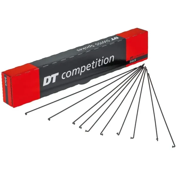 Спиці DT SWISS Competition Standard 2.0/1.8 мм x 298 мм чорні 100 шт