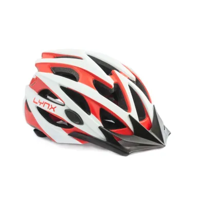 Шолом LYNX ValeDiSole-W-M M Matt white/red