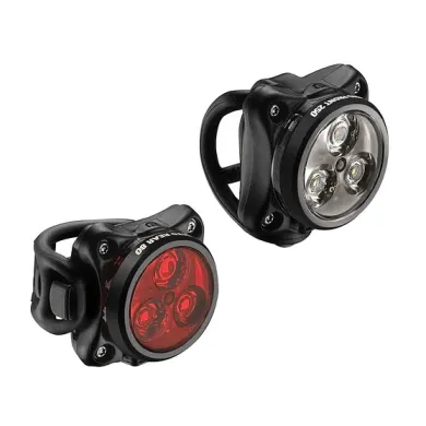 Комплект світла LEZYNE Zecto Drive Pair Чорний