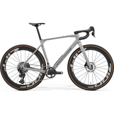 Велосипед MERIDA MISSION 9000 L SILK GREY(HOLO SILVER)