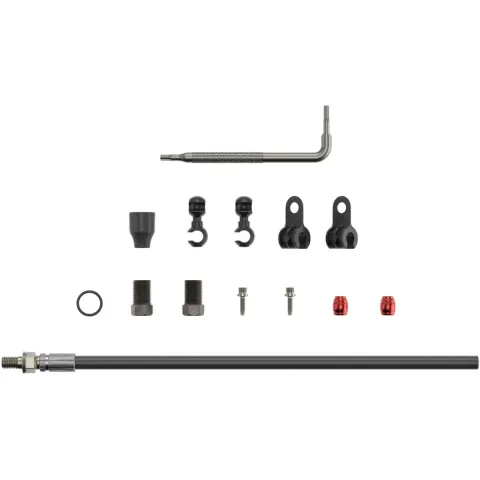 Гідролінія SRAM Disc Brake Hydraulic Hose Kit, Threaded Inline Crimp, 2000 мм, чорна