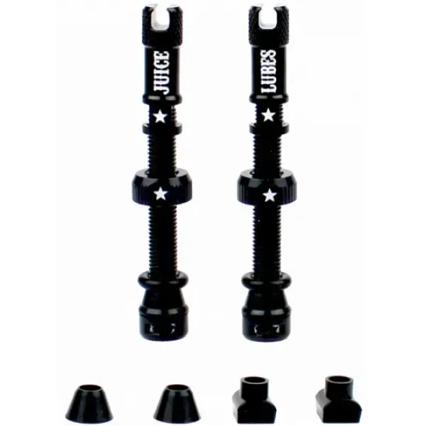 Бескамерні ніпелі Juice Lubes Black Бескамерні ніпелі Juice Lubes Black
