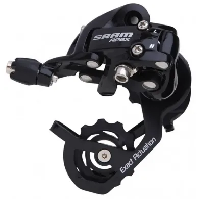 Задній перемикач Sram Apex 10 швидкостей, короткий ричаг, чорний
