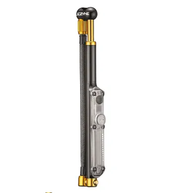 Ручний насос LEZYNE DIGITAL SHOCK DRIVE Чорний/золотистий 350psi
