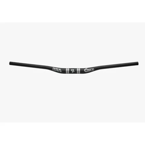 Кермо RaceFace SIXC 35x820, підйом 20 мм, карбон, чорно-білий