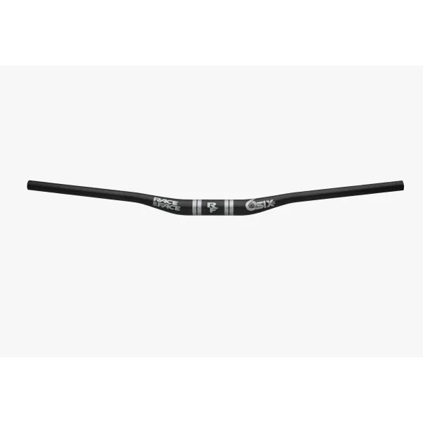 Кермо RaceFace SIXC 35x820, підйом 20 мм, карбон, чорно-білий