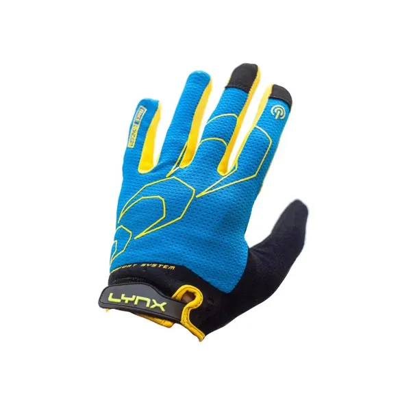 Велорукавички LYNX All-Mountain BLY Blue/Yellow
