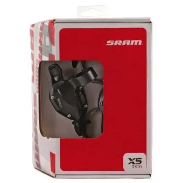 Манетки Sram X5 3x10 швидкостей чорні Манетки Sram X5 3x10 швидкостей чорні