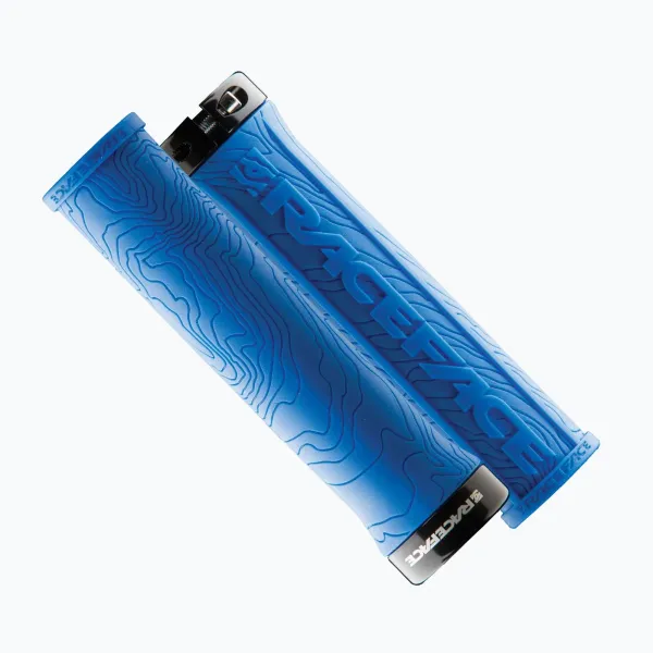 Грипсы RACE FACE Half Nelson W/LOCK Blue
