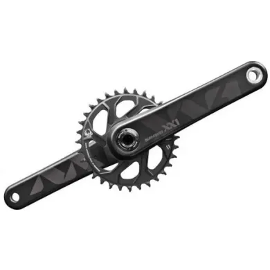 Шатуни SRAM XX1 Eagle Boost DUB 170 мм 34T X-SYNC 2, чорні