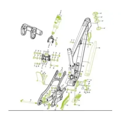 Болт MERIDA BT-148 M6*P1*55L