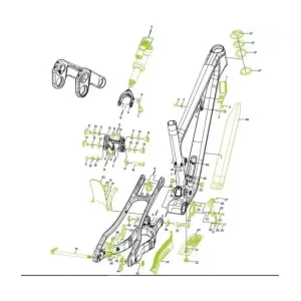 Болт MERIDA BT-148 M6*P1*55L Болт MERIDA BT-148 M6*P1*55L