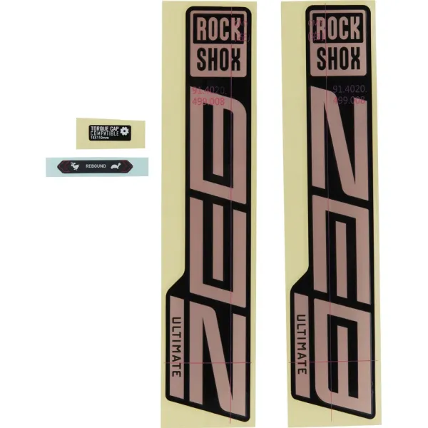 Набір наліпок RockShox ZEB Ultimate 27/29 Gloss Rainbow Foil