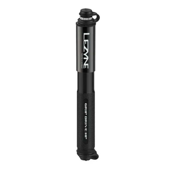 Ручний насос LEZYNE GRIP DRIVE HP - S Чорний 120psi