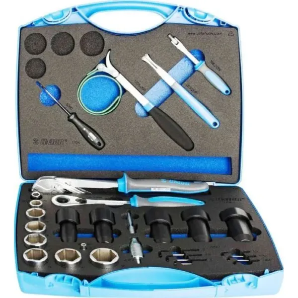 Набір інструментів Unior Tools Suspension Service Set для обслуговування підвіски 625953-1704 Набір інструментів Unior Tools Suspension Service Set для обслуговування підвіски 625953-1704