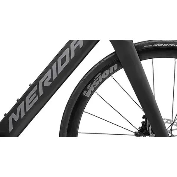 Велосипед MERIDA 2027 REACTO 5000 M SILK BLACK(GUNMETAL GREY)