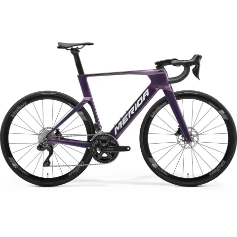Велосипед шосейний MERIDA 2027 REACTO 5000 S PURPLE(WHITE)