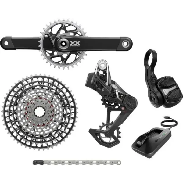 Групсет Sram XXSL T-Type Eagle Transmission AXS 12 ск. 170 мм 34T DUB