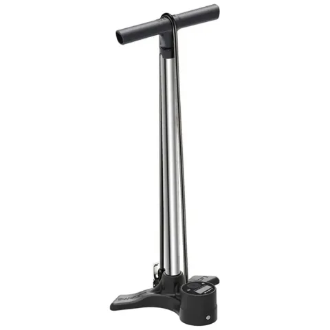Підлоговий насос LEZYNE MACRO FLOOR DIGITAL DV Сріблястий 220psi Y13