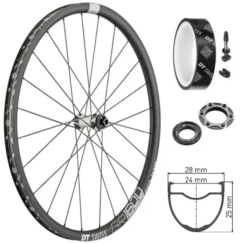 Колесо переднє DT SWISS GR 1600 SPLINE 650B CL 25 12/100