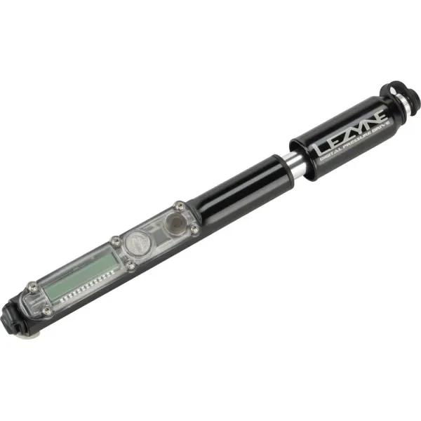 Ручний насос LEZYNE DIGITAL PRESSURE DRIVE Чорний 120psi Y13 Ручний насос LEZYNE DIGITAL PRESSURE DRIVE Чорний 120psi Y13